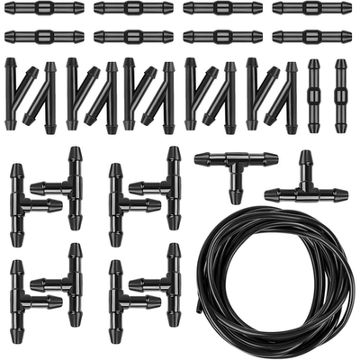 #ad #ad 30 PCS Car Windshield Washer Hose Kit 5M Washer Fluid Hose I Type Y Type T Type $8.78
