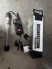 UV-C Disinfection Lamp IP67 Waterproof Steriliser Light Aquarium / Pond