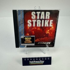 Star Strike for Sega CD Good Deal Games MIB CIB Stargate Space Shooter