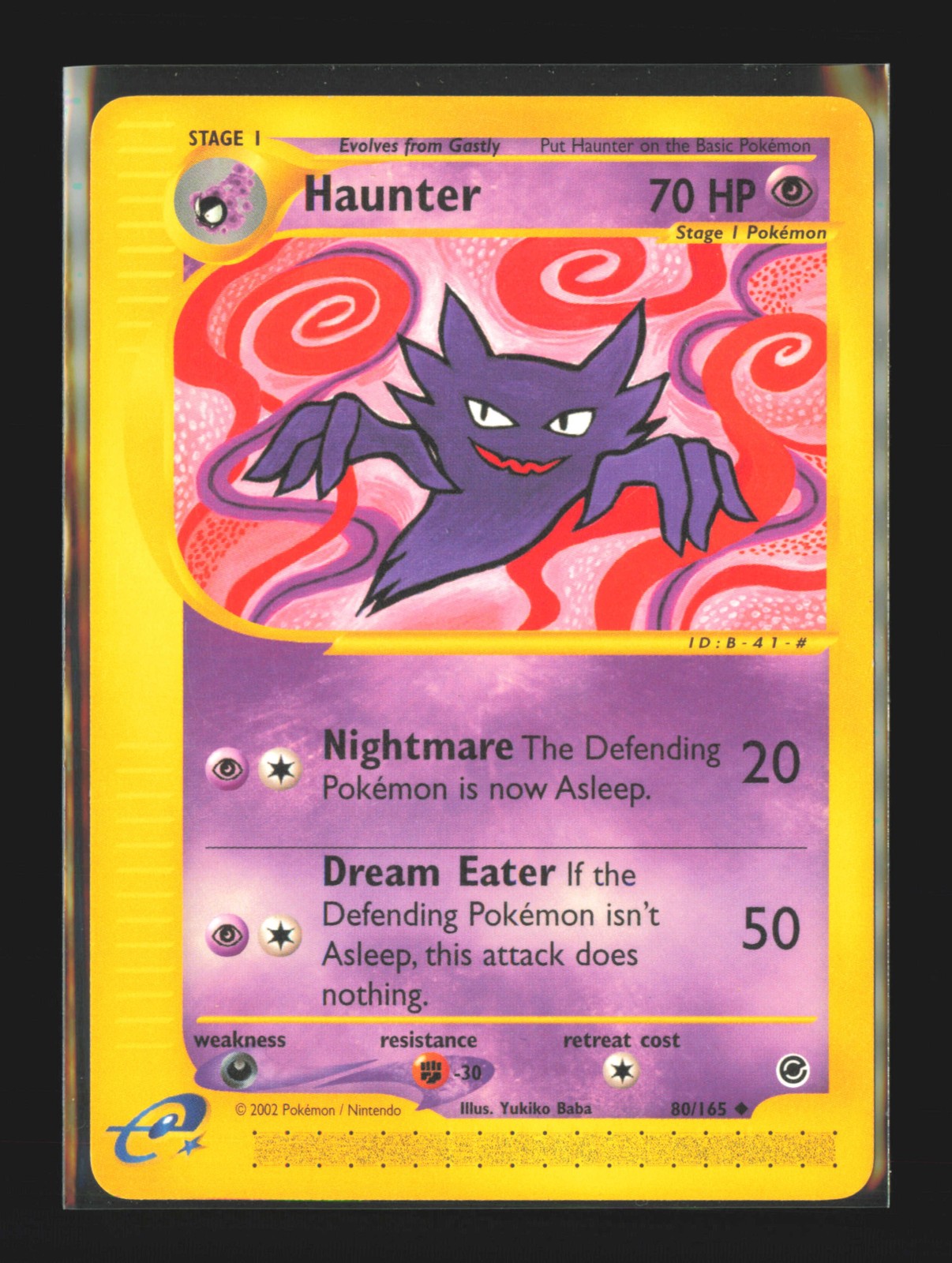 Pokemon Expedition #080/165 Uncommon Haunter