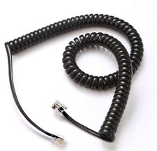 Black 2 Pack Universally Compatible Phone Cord