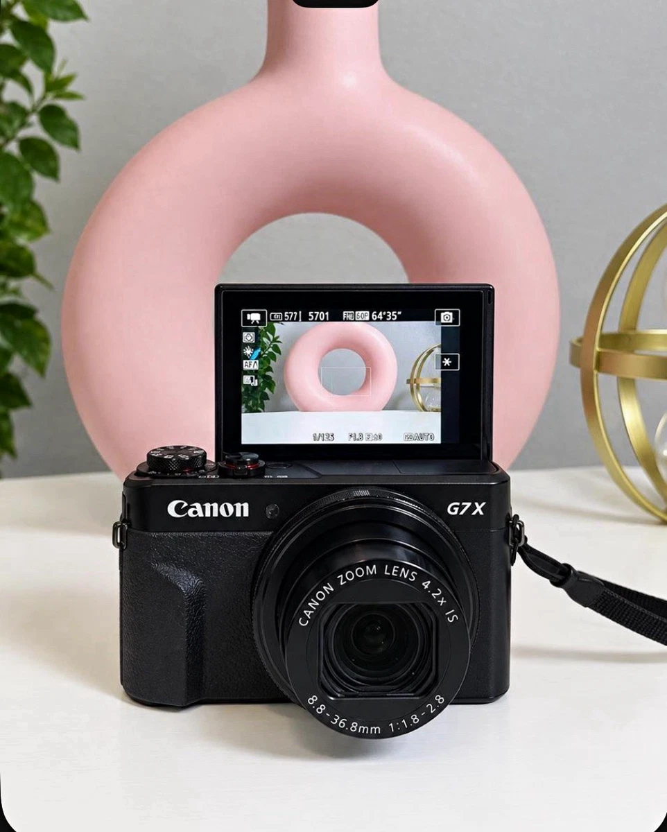 Canon PowerShot G7 X Mark II 1-4.9x Digital Zoom Cameras for sale