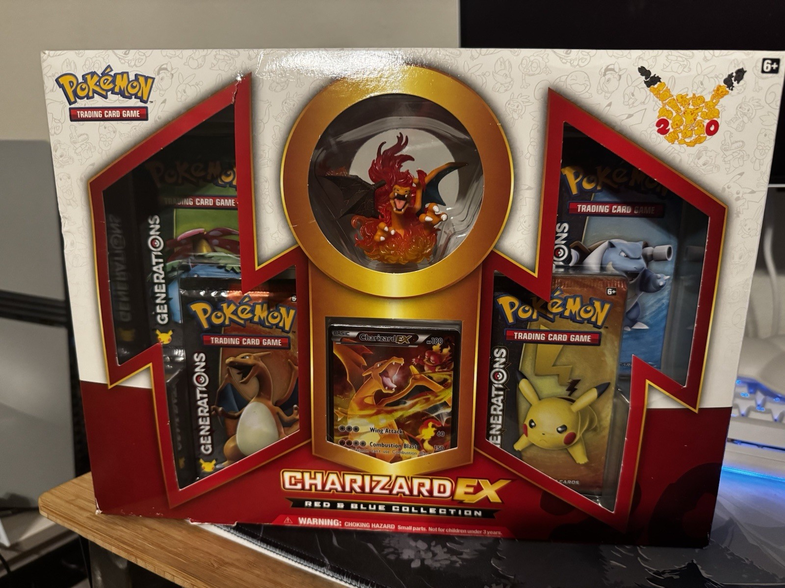 Charizard EX Red & Blue Collection New And Unopened