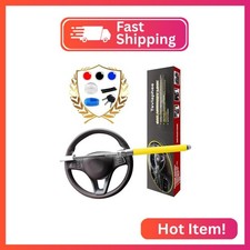 Tevlaphee Steering Wheel Lock Anti-theft Car Device Yellow Heavy Duty Tevlaphee Steering Wheel Lock Anti-theft Car Device Yellow Heavy Duty