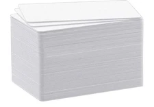 Evolis High Trust Classic Blank PVC Cards 2.13" x 3.37" White C4001 - 400 Cards