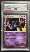 Dragapult Pokemon Celebrations SWSH: Black Star Promo Card Holo PSA 10