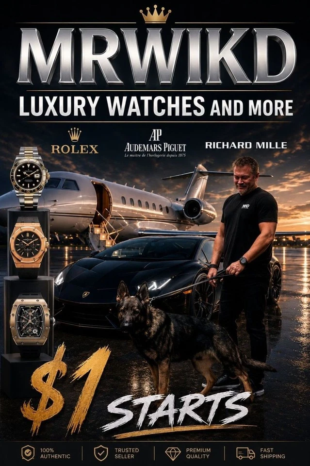 MRWIKD eBay Live! $1 Starts | Rolex, Panerai, Omega, Breitling & More