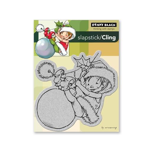 Penny Black Cling Rubber Stamps - Little Elf Finn 40-088