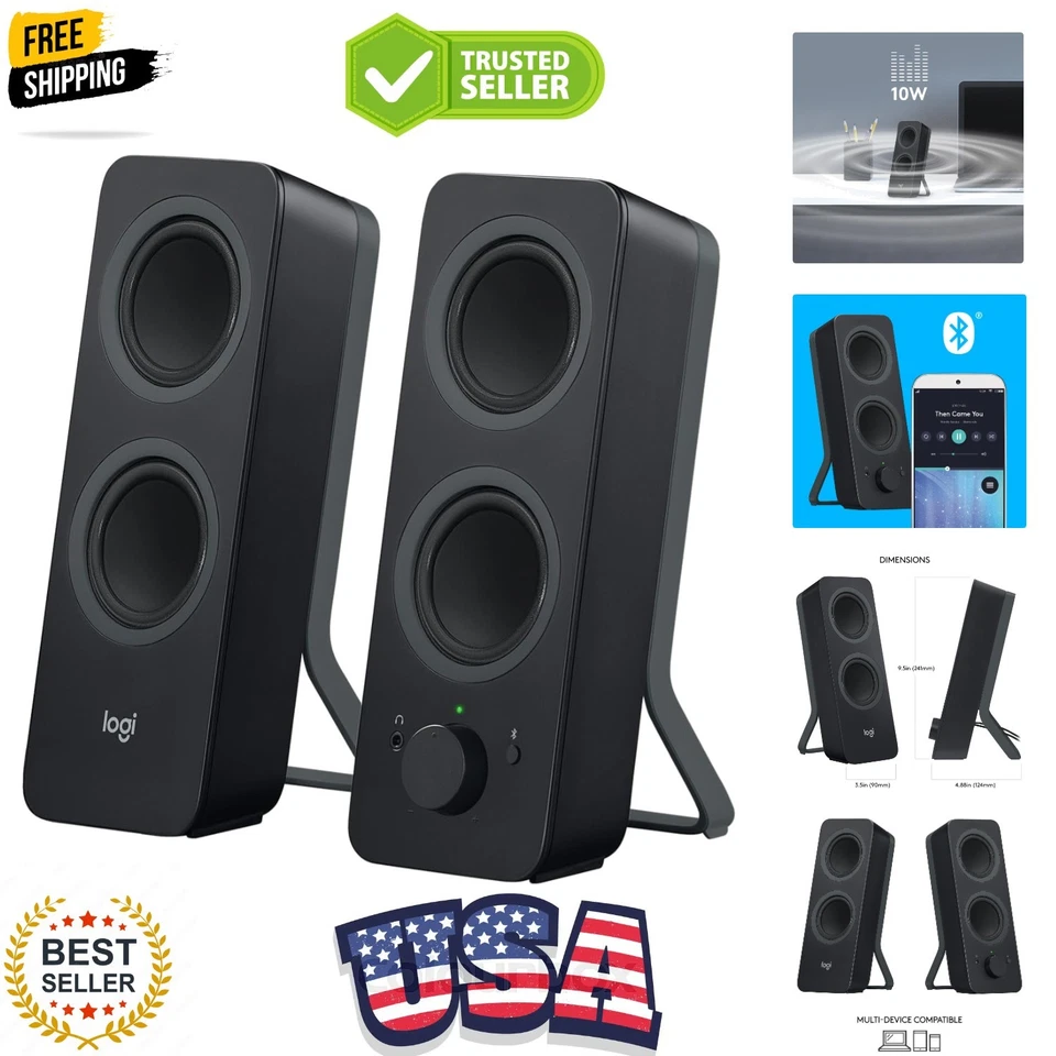 Z207 2.0 Stereo Computer Lautsprecher mit Bluetooth