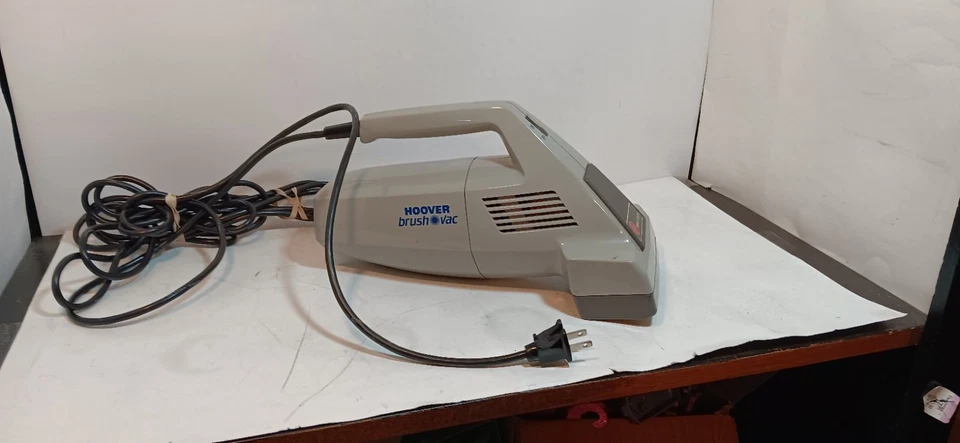 Vintage Hoover S1083 Brush Vac Heavy Duty Handheld Vacuum Cleaner Works Great - Image 2 of 4