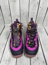Nike Little Posite One Cave Purple GS Size 6Y/7.5W Used No Box
