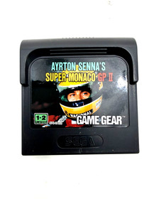 Sega Game Gear Model 2110 Powers On Screen Issue + Monaco GP II Senna Game 10A