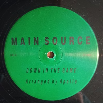 Main Source    How My Man Went Down In The Game 12'' US-1998 1st PRESS VG++