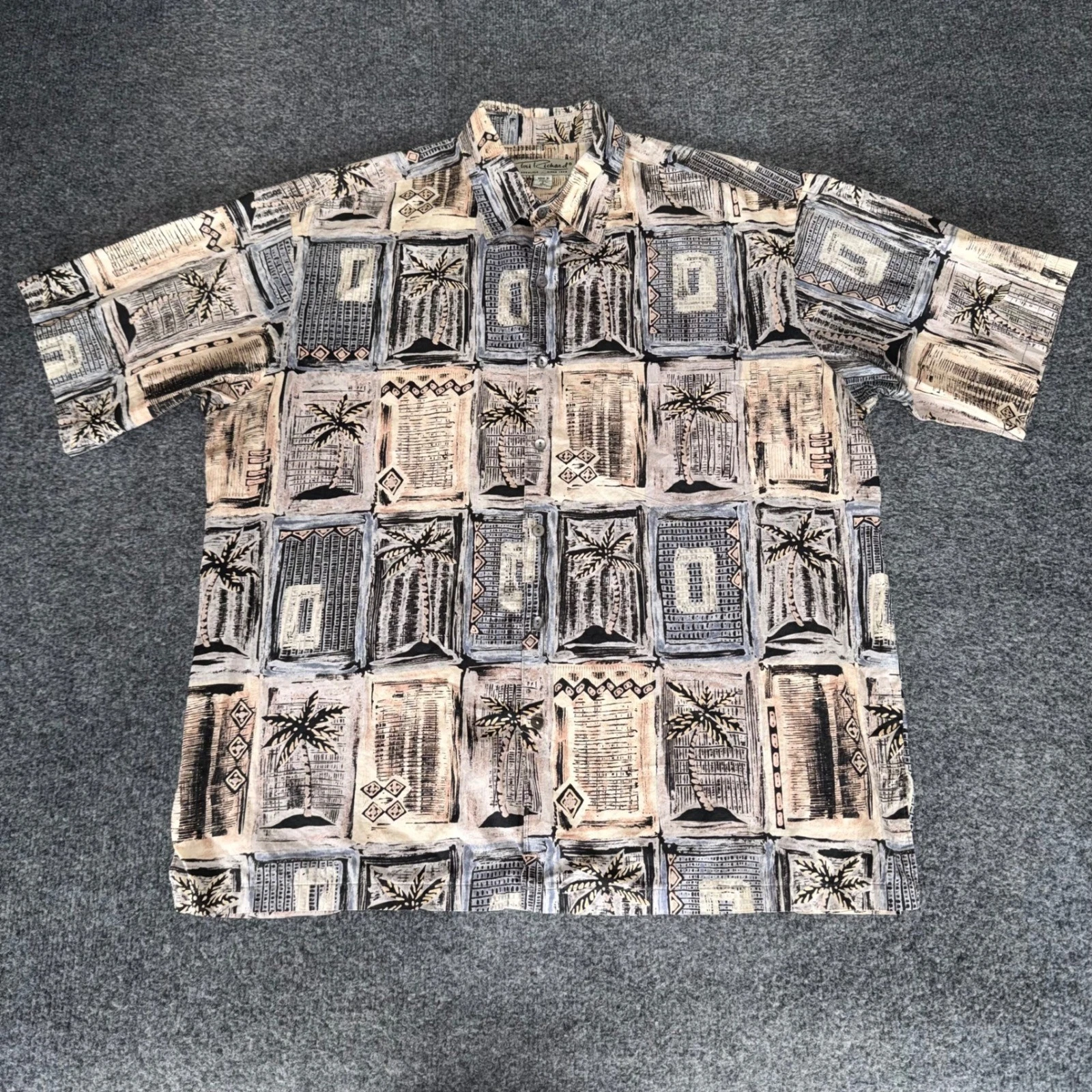 Tori Richard Mens Large Hawaiian Shirt Cotton Lawn Palm Tree Aloha Resort Casual
Opens in a new wind