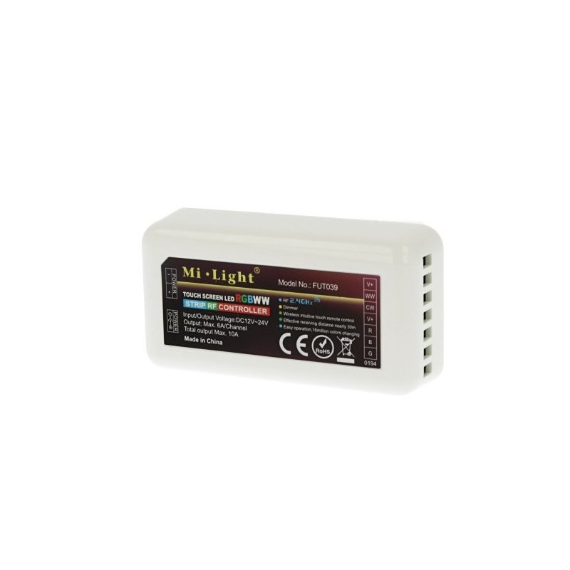 Ricevitore MiLight FUT039 5 Canali | Compatibile RGB+CCT 12V-24V