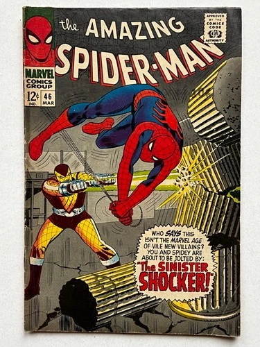 Spider-Man #46 1967 Shocker first appearance and origin story