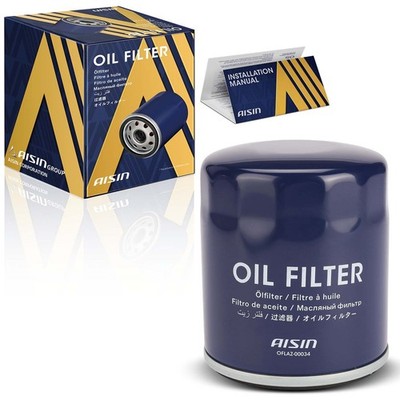 AISIN Engine Oil Filter for Toyota Camry Tacoma Highlander Nissan Altima Sentra