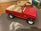 Vintage Tonka Toys Red  13” JEEPSTER As Is Very Nice Condition 1970s Mound Minn.