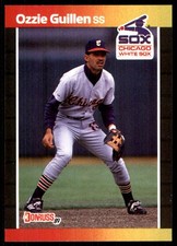 Ozzie Guillen 1989 Donruss #176 Cubs MLB READ FREE SHIPPING AutographDen