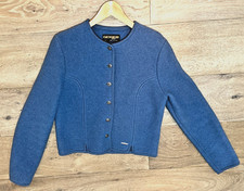 Geiger VTG AUSTRIA Tyrolean Boiled Wool Jacket Teal Blue