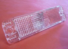 VW Golf 1 Blinkerglas WEISS mit PRÜFZEICHEN für Stoßstange            020-446007
