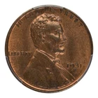 1931-S Lincoln Wheat Cent PCGS MS-64 RB