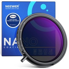 NEEWER 58mm Variable ND CPL Filter, ND3-64 2-in-1, HD Optical Glass, Camera Lens