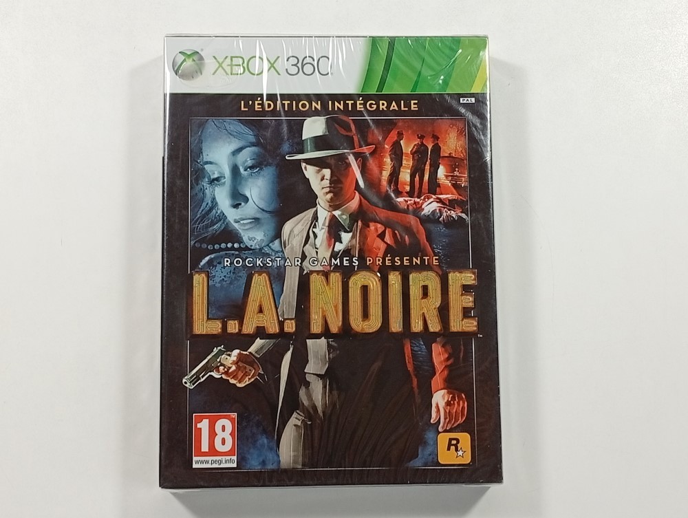 L.A. Noire L'Édition Intégrale Xbox 360 PAL-FR Neuf avec Tous les DLC Inclus