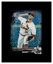 2017 Bowman Chrome Mini Prospects Black Shimmer Refractor Jack Flaherty /100