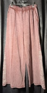 Mineral Wash Bandana Print Pants By Easel