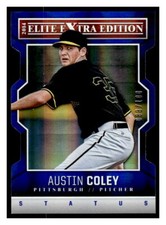 2014 Panini Elite Extra Edition #84 Austin Coley Status Blue #/100