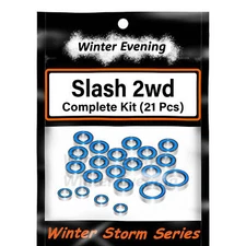 Traxxas 1/10 2wd Slash, Slash 2wd BL-2s, Stampede, Rustler (21 Pcs Bearings Kit)