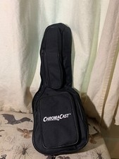 ChromaCast Concert Ukulele Padded Gig Bag w Carry Strap  Pockets