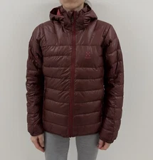 Haglofs Bivvy Puffer Jacket Reversible Hood Hiking Outdoor Junior ( 164 cm)