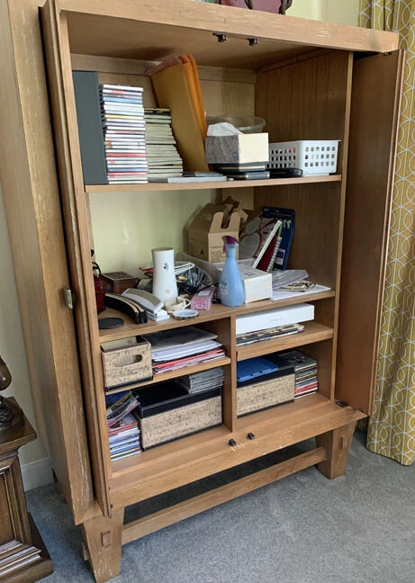 Magnífico gabinete de almacenamiento alto de lujo - roble carrusado - ¡Precio de venta! Foto 3 de 4