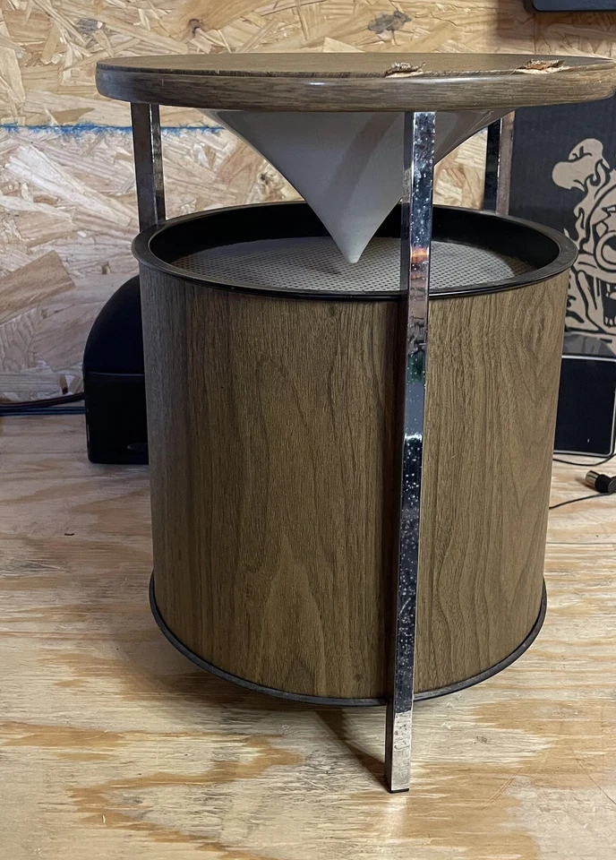 Zenith Circle Of Sound 1965 reproductor de discos y altavoces de vinilo vintage Foto 2 de 4