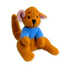Winnie the Pooh 2002 Vintage Disney Plush: Posable Roo, 3.75 in.