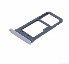New Samsung Galaxy S7 Sim Card Holder Slot Micro SD Card Tray Replacement Silver