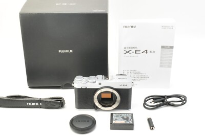 [ Top Mint s/c 8063 ] Fujifilm X-E4 Silver From Japan #21292E