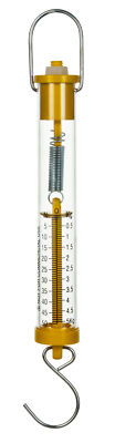 Newton Force Meter Spring Scale - Max Capacity 50N, 5Kg, Dual Scale Labeled