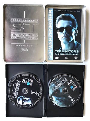DVD   T2 Terminator 2 Judgment Day - Schwarzenegger   Ultimate Steelbook #K5
