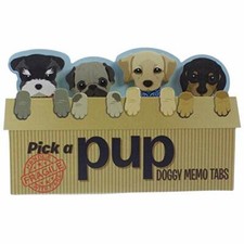 Streamline- Pick a Pup Doggy Memo Tabs set- NIP