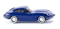 Wiking 1:87 080302 Jaguar E-Type Coupé Dunkelblau Neu Ovp