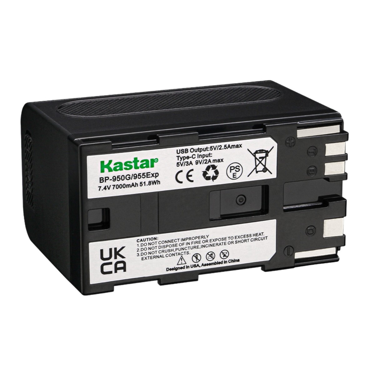 Canon EOS C100（EFマウント）バッテリー BP-955 3本付属 Canon BP-955 Intelligent Lithium-Ion Battery Pack 4587B002 B&H