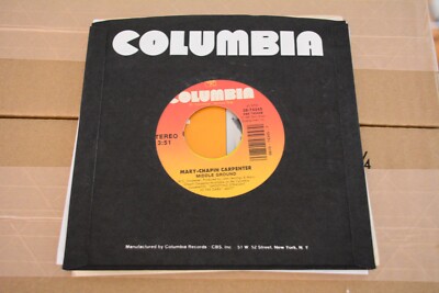 MARY CHAPIN CARPENTER ''I FEEL LUCKY / MIDDLE GROUND 45RPM 7'' SINGLE VG+ [B1-179]