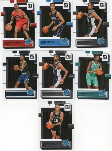 2022-23 Donruss Basketball Rated Rookie Lot of 25 Cards (Duren, Sochan) Bx9c - Bild 3 von 4