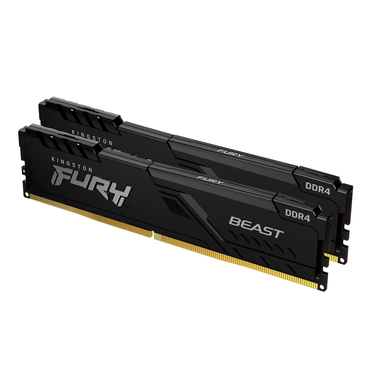 Kingston FURY Beast DDR4 32GB (16GB×2) Kingston FURY Beast 32GB (2x16GB) 3200MT/s DDR4 CL16 Desktop