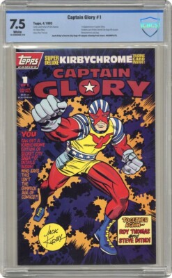 Captain Glory #1-CBCS 7.5-Topps 1993-Jack Kirby Cover- Steve Ditko Art