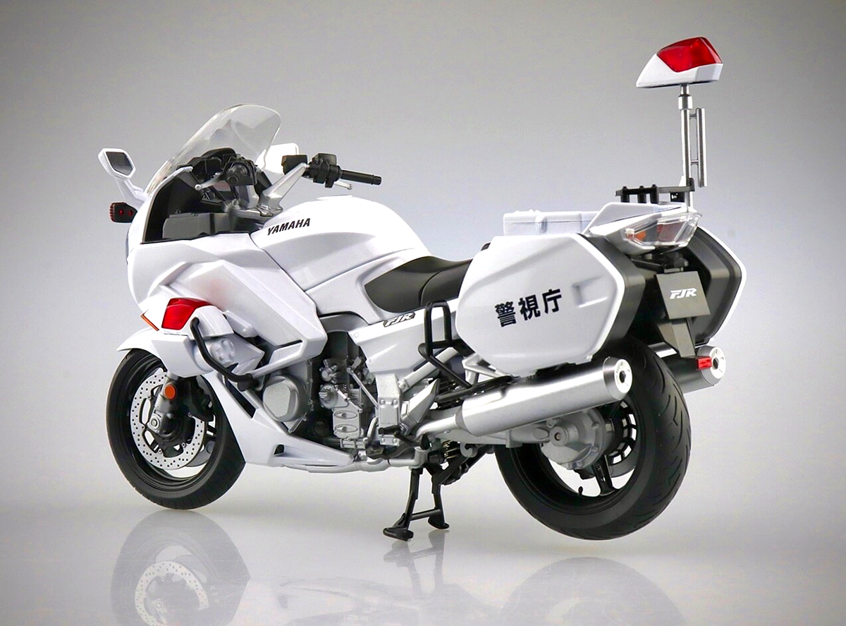 白バイPOLICEMOTORCYCLE HONDA DREAM Fujimi 1/12 Scale Police [ 白バイ ] Honda VFR800P Bike Model