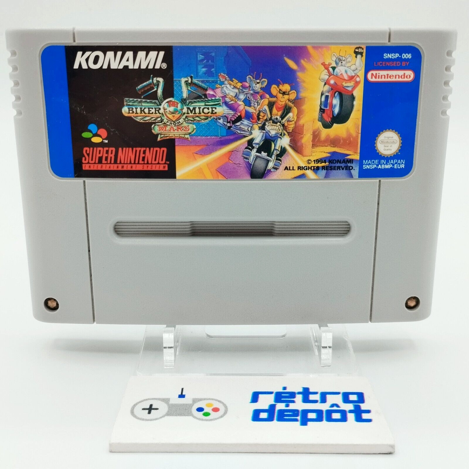 Biker Mice From Mars / Super Nintendo SNES / PAL / EUR